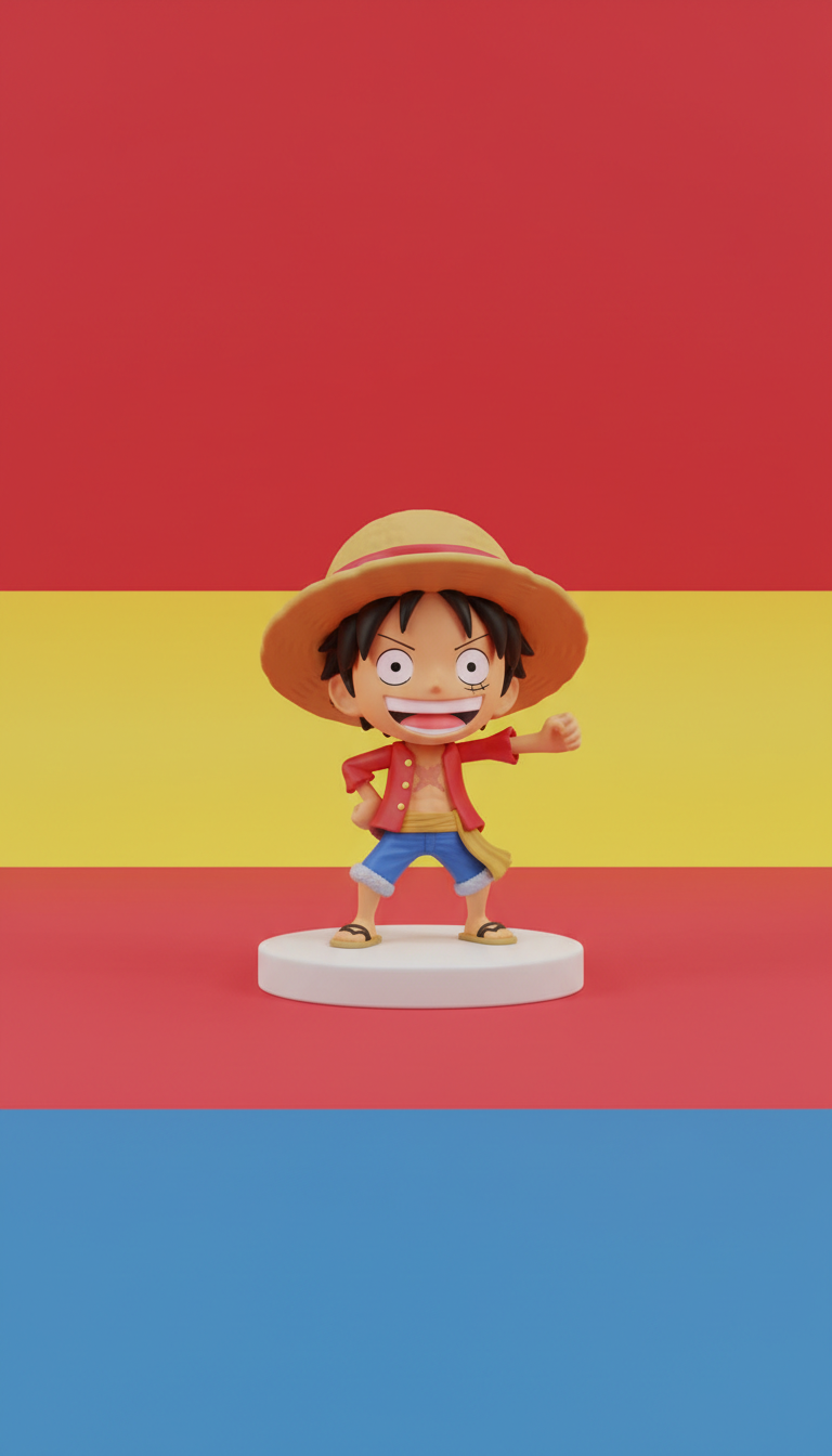 Luffy Anime Display Figurine