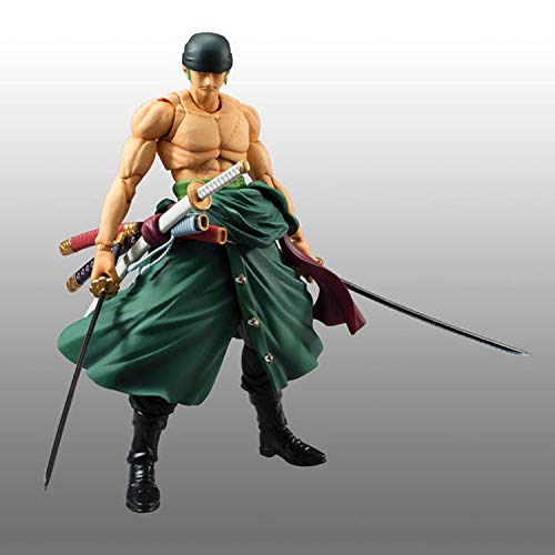 One Piece Roronoa Zoro 3 Swords Style Multi Action Figure