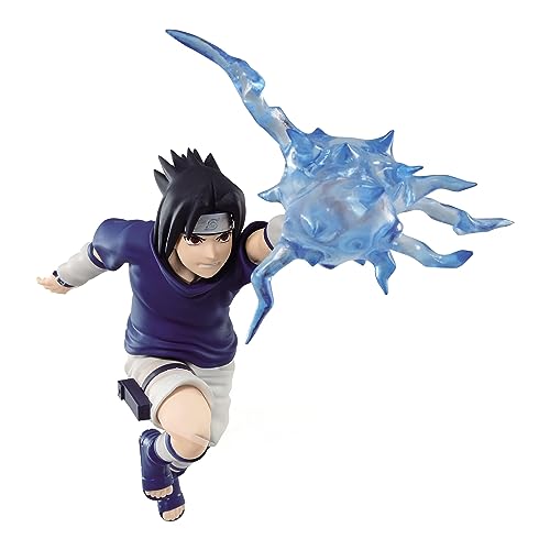 Young Uchiha Sasuke Raiton Attack Figure